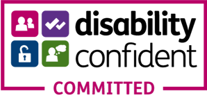 LCP disability confident committed badge